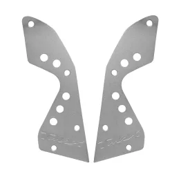 MF8898 Coppia Pedane Poggiapiedi Alluminio Yamaha TMax 500 dal 2008 al 2011