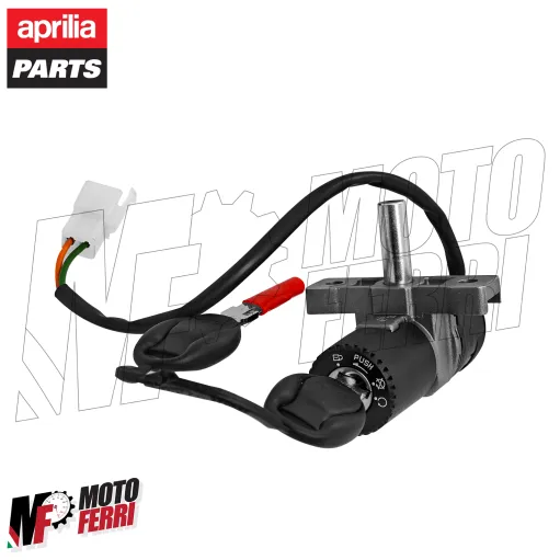 MF8899 Kit Serrature Avviamento Originale Aprilia SR 50 DITECH CARBURATORE da 2000 a 2004
