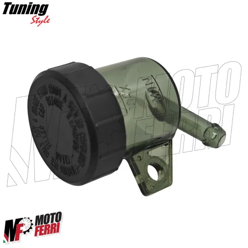 MF8900 Serbatoio Vaschetta Liquido Freno Frizione Piccola 15 cc Uscita Curva