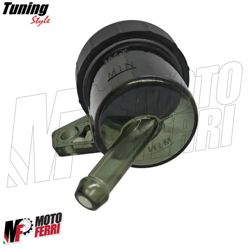 MF8900 Serbatoio Vaschetta Liquido Freno Frizione Piccola 15 cc Uscita Curva