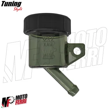 MF8900 Serbatoio Vaschetta Liquido Freno Frizione Piccola 15 cc Uscita Curva