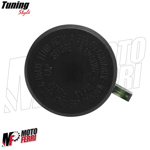 MF8900 Serbatoio Vaschetta Liquido Freno Frizione Piccola 15 cc Uscita Curva