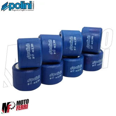 MF8905 Rulli 17 grammi 25X19 Variatore Originale Polini Malossi Gilera GP 800 Aprilia SRV 850
