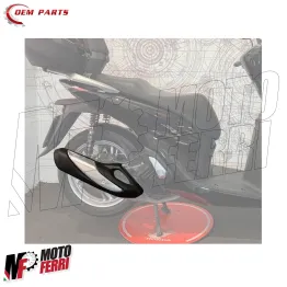 MF8920 Griglia Protezione Inferiore Marmitta Nero Honda SH 125 150 - 2020 / 2025 2