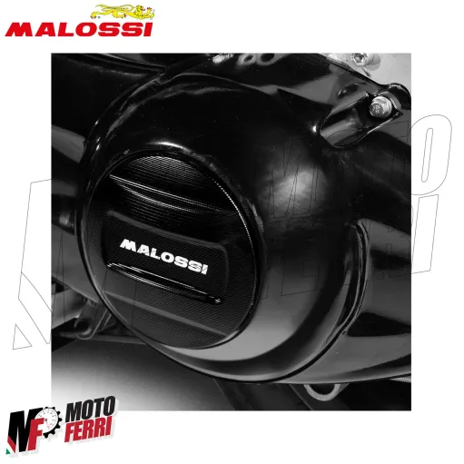 MF8927 Coperchio Carter Trasmissione CNC Nero Malossi Liberty 125 150 2009/2020