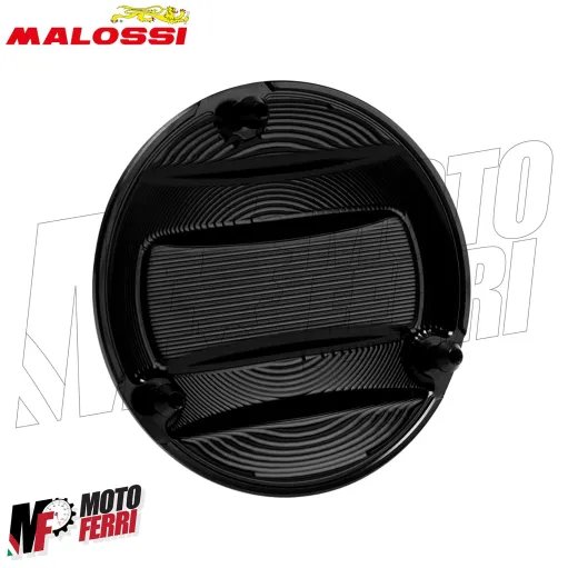 MF8927 Coperchio Carter Trasmissione CNC Nero Malossi Liberty 125 150 2009/2020