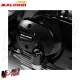 MF8928 Coperchio Carter Trasmissione Aria Nero Malossi Vespa GTS 300 2008 / 2018