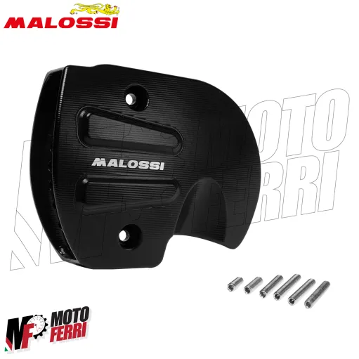MF8928 Coperchio Carter Trasmissione Aria Nero Malossi Vespa GTS 300 2008 / 2018
