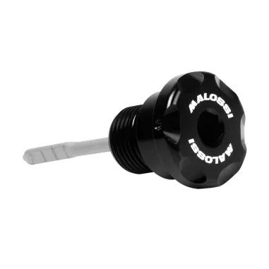 MF8929 Tappo Asta Olio Trasmissione CNC Nero Malossi Liberty 125 150 2009 / 2020