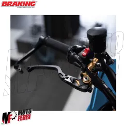 MF8926 Pompa Freno Anteriore Radiale Race BRAKING MC-R1 19X18-20 Leva Snodata Nera 2