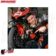 MF8926 Pompa Freno Anteriore Radiale Race BRAKING MC-R1 19X18-20 Leva Snodata Nera