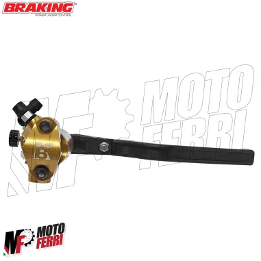 MF8926 Pompa Freno Anteriore Radiale Race BRAKING MC-R1 19X18-20 Leva Snodata Nera
