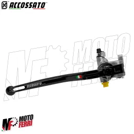 MF8941 Pompa Freno Anteriore Radiale ACCOSSATO 19x20 Leva Nera Fissa Moto + olio 2