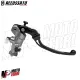 MF8942 Pompa Freno Anteriore Radiale ACCOSSATO 19x20 Leva Nera Snodata Moto + olio
