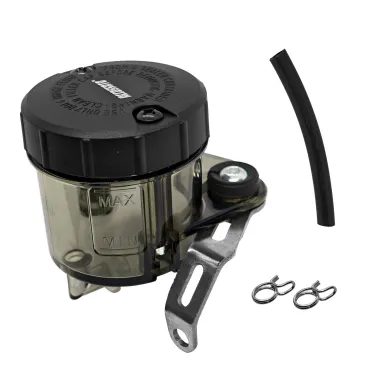 MF4838 Serbatoio Vaschetta Liquido Freno Frizione ACCOSSATO Fumè Universale Moto