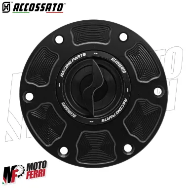 MF8945 Tappo Benzina ACCOSSATO Sgancio Rapido cnc APRILIA RS4 50 125