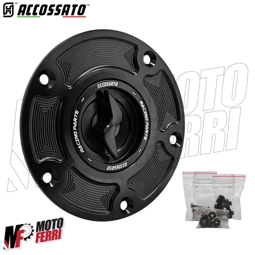 MF8946 Tappo Benzina ACCOSSATO Sgancio Rapido cnc DUCATI STREETFIGHTER V4 1103