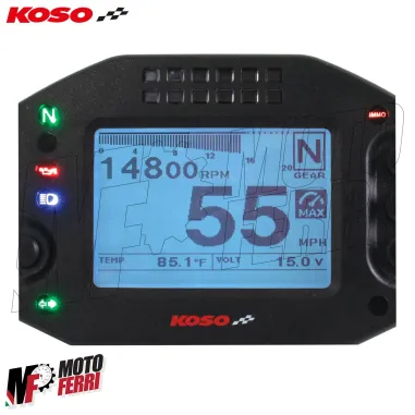 MF8950 Contachilometri Tachimetro Multifunzione Koso RS2 Digitale Scooter Moto