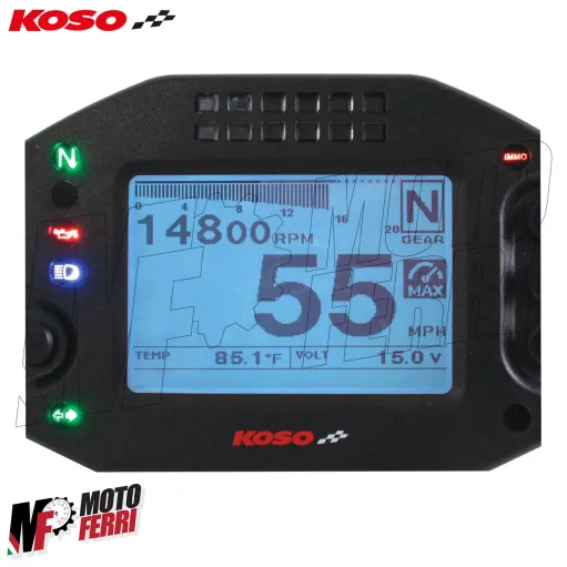 MF8950 Contachilometri Tachimetro Multifunzione Koso RS2 Digitale Scooter Moto