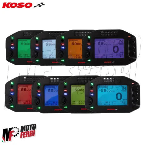 MF8950 Contachilometri Tachimetro Multifunzione Koso RS2 Digitale Scooter Moto