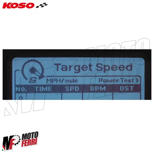 MF8950 Contachilometri Tachimetro Multifunzione Koso RS2 Digitale Scooter Moto