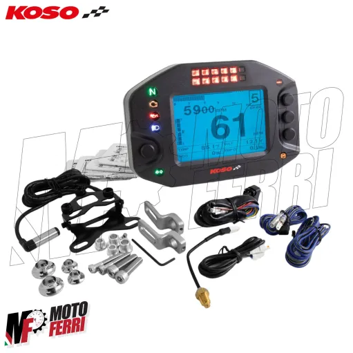 MF8950 Contachilometri Tachimetro Multifunzione Koso RS2 Digitale Scooter Moto