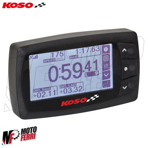MF8951 Contachilometri Cronometro GPS Lap Timer Koso Digitale Scooter Moto