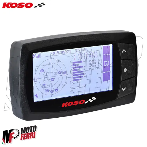 MF8951 Contachilometri Cronometro GPS Lap Timer Koso Digitale Scooter Moto