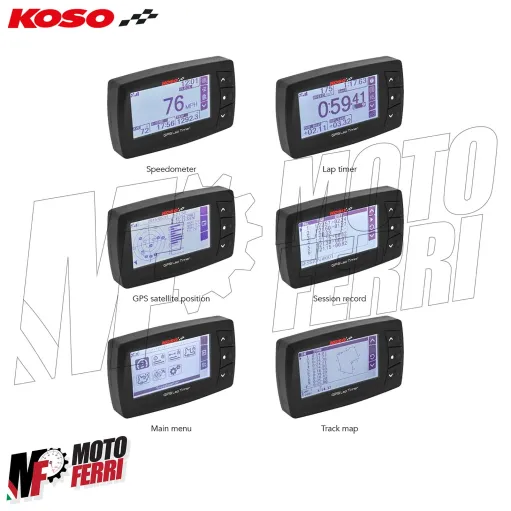 MF8951 Contachilometri Cronometro GPS Lap Timer Koso Digitale Scooter Moto