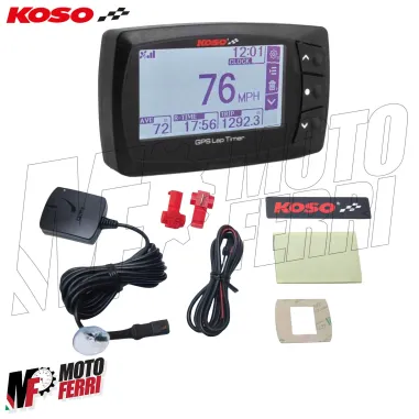 MF8951 Contachilometri Cronometro GPS Lap Timer Koso Digitale Scooter Moto