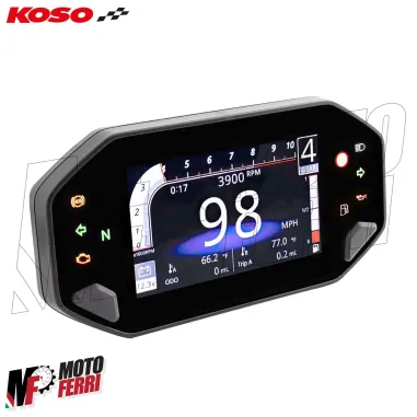 MF8952 Contachilometri Cockpit Koso RX-4 Display TFT Illimitato Scooter Moto