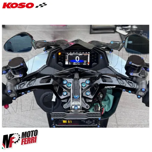 MF8952 Contachilometri Cockpit Koso RX-4 Display TFT Illimitato Scooter Moto