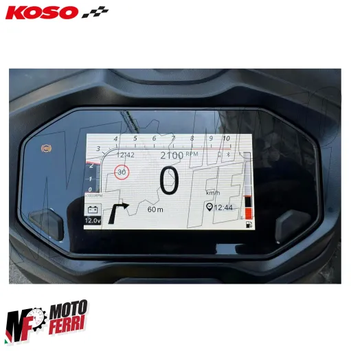 MF8952 Contachilometri Cockpit Koso RX-4 Display TFT Illimitato Scooter Moto