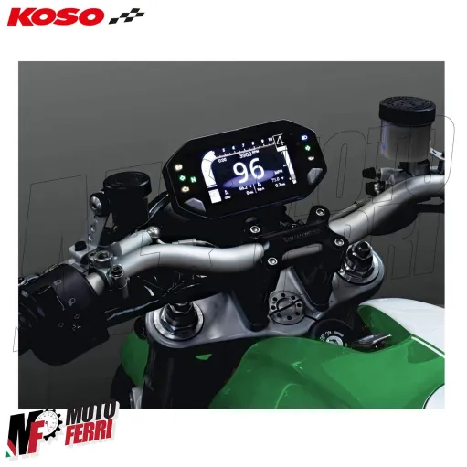 MF8952 Contachilometri Cockpit Koso RX-4 Display TFT Illimitato Scooter Moto