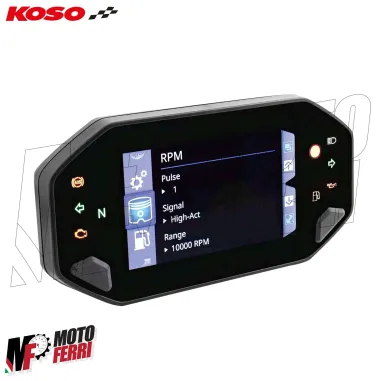 MF8952 Contachilometri Cockpit Koso RX-4 Display TFT Illimitato Scooter Moto