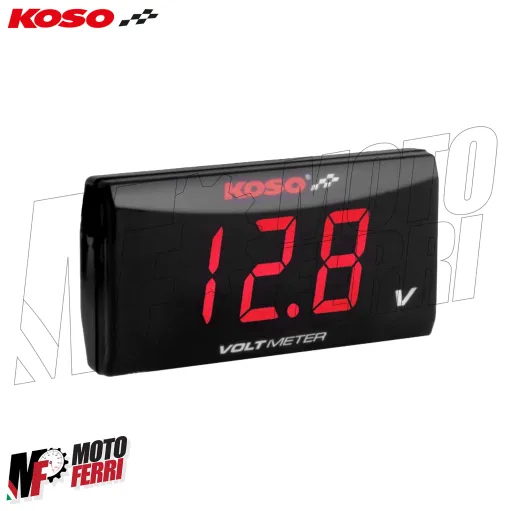 MF8953 Voltmetro Volt Meter Batteria Koso Digitale Slim DC 6 - 19.9V Scooter Moto