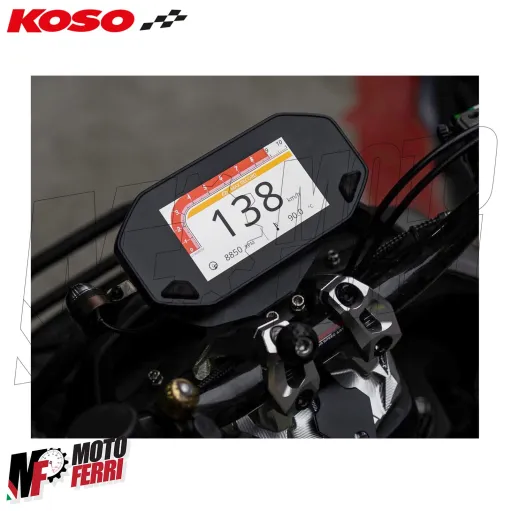 MF8952 Contachilometri Cockpit Koso RX-4 Display TFT Illimitato Scooter Moto