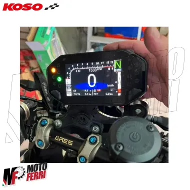 MF8952 Contachilometri Cockpit Koso RX-4 Display TFT Illimitato Scooter Moto