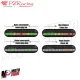 MF8957 Indicatore Fuorigiri PZRacing LighTronic LT2000 Shiftlight Universale Moto