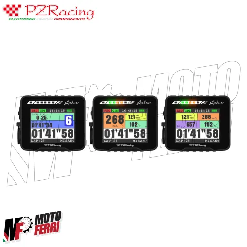 MF8960 Cronometro GPS Lap Timer PZRacing 50HZ Start Basic ST500-B Universale Moto