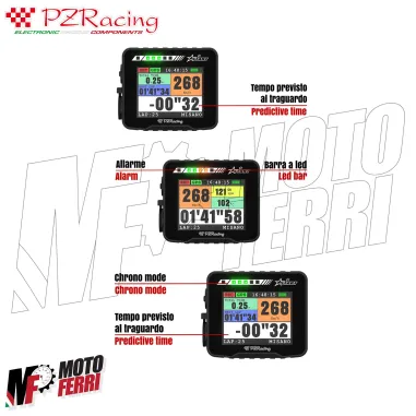 MF8960 Cronometro GPS Lap Timer PZRacing 50HZ Start Basic ST500-B Universale Moto