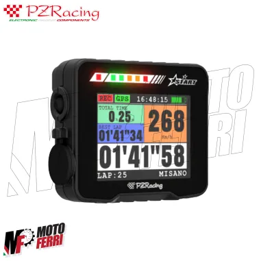 MF8960 Cronometro GPS Lap Timer PZRacing 50HZ Start Basic ST500-B Universale Moto