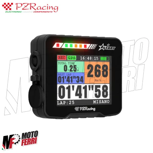 MF8960 Cronometro GPS Lap Timer PZRacing 50HZ Start Basic ST500-B Universale Moto