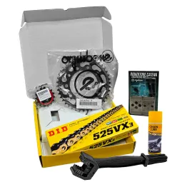 MF8966 Kit Trasmissione DID Honda CB 600 Hornet Corona 42 Pignone 15 da 1997 a 2006