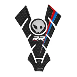 MF8975 Adesivo Protezione Paraserbatoio Carbonio Logo BMW S1000 RR 21,5x14,5cm