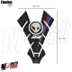 MF8975 Adesivo Protezione Paraserbatoio Carbonio Logo BMW S1000 RR 21,5x14,5cm