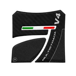 MF8977 Adesivo Protezione Paraserbatoio Logo Ducati Multistrada V4 10,5x10,5cm
