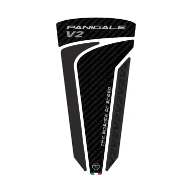 MF8980 Adesivo Protezione Paraserbatoio Logo Ducati Panigale V2 19,6x9,6cm