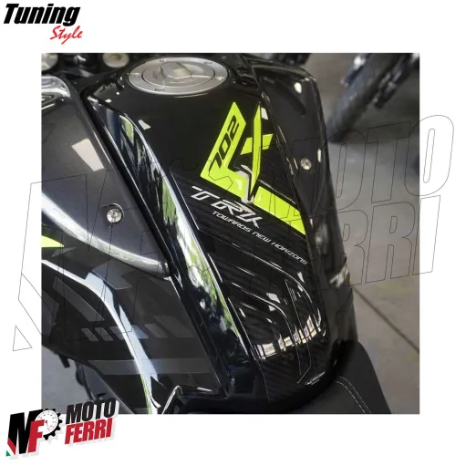 MF8983 Adesivo Protezione Paraserbatoio Giallo Benelli TRK 702 X 2023 2024 2025