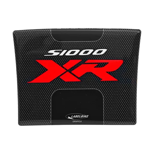 MF8984 Adesivo Protezione Paraserbatoio 3D Logo Resina Carbonio BMW S 1000 XR